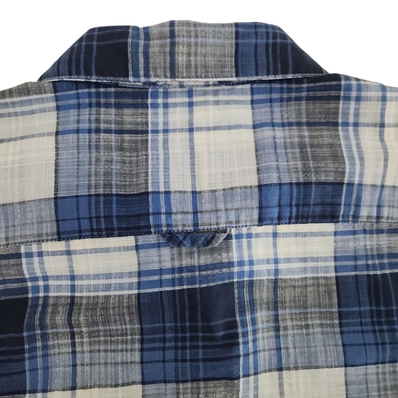 ROYAL ROBBINS men's redwood plaid short sleeve - medium - Picture 10 of 14